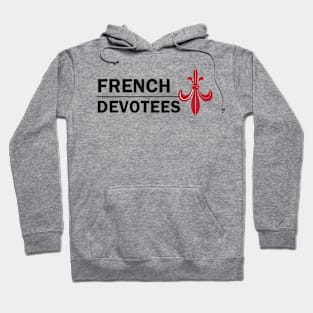 French Devotees Black Hoodie